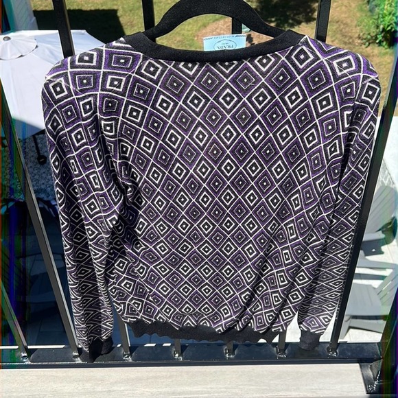 Prada Geometric Cardigan Size 42 - Picture 9 of 9